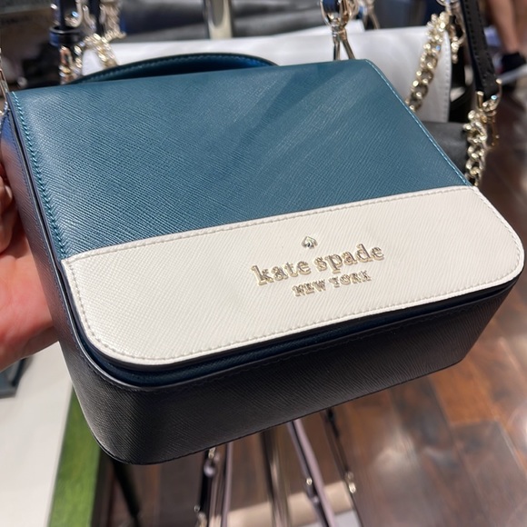 Kate Spade Staci Square Crossbody
Peacock Sapphire Multi - Picture 5 of 16